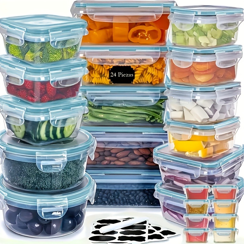 48PCS BPA-Free Food Storage Se - огляд і ціна Food Storage Warehouse