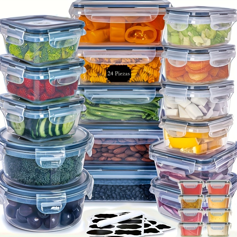 48PCS BPA-Free Food Storage Se - огляд і ціна Food Storage Warehouse