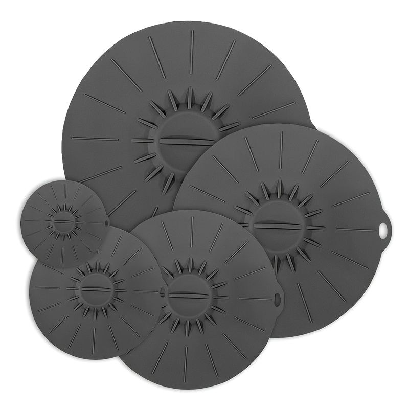 5Pcs Universal Silicone Bowl C - огляд і ціна Silicone Stretch Lid