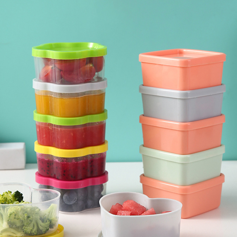 HUA HUA 8/9Pcs Mini Squeeze Bo - огляд і ціна Food Storage Acrylic Containers
