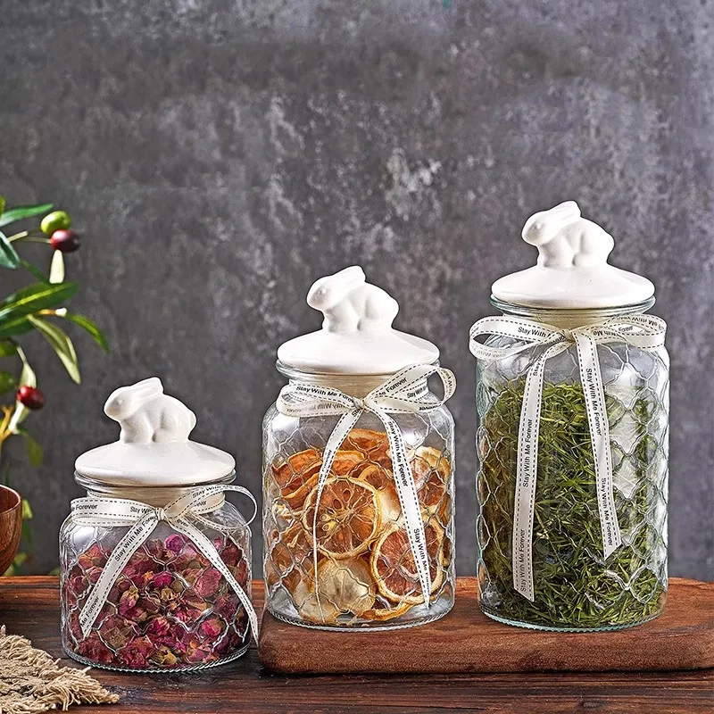 Transparent Glass Sealed Jar,  - огляд і ціна Food Storage Acrylic Containers