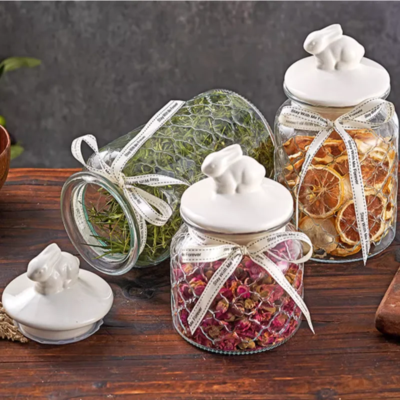 Transparent Glass Sealed Jar,  - огляд і ціна Food Storage Acrylic Containers