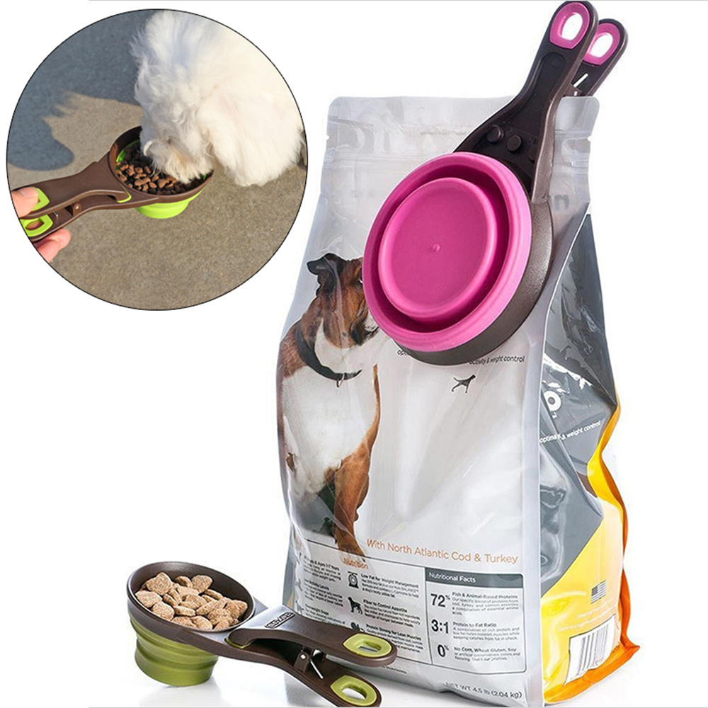 Portable Foldable Silicone Pet - огляд і ціна Food Storage Silicone Bags