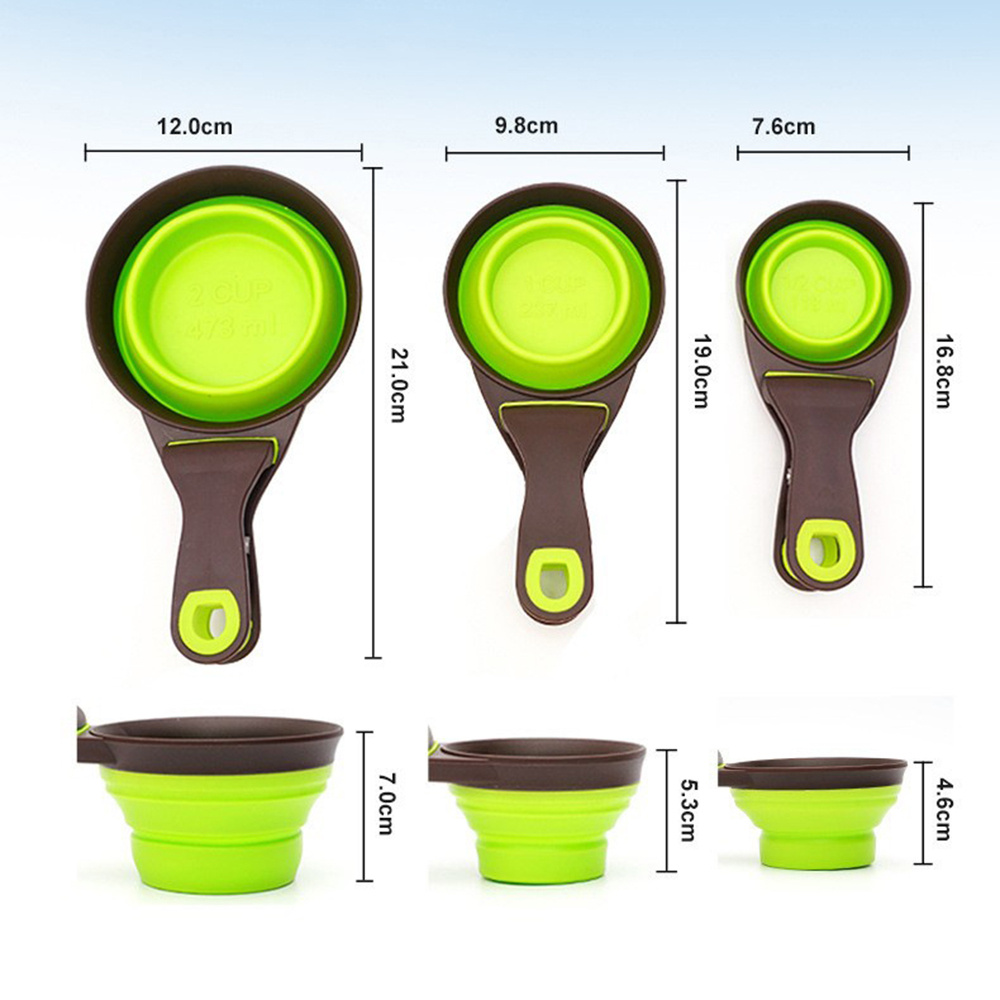 Portable Foldable Silicone Pet - огляд і ціна Food Storage Silicone Bags